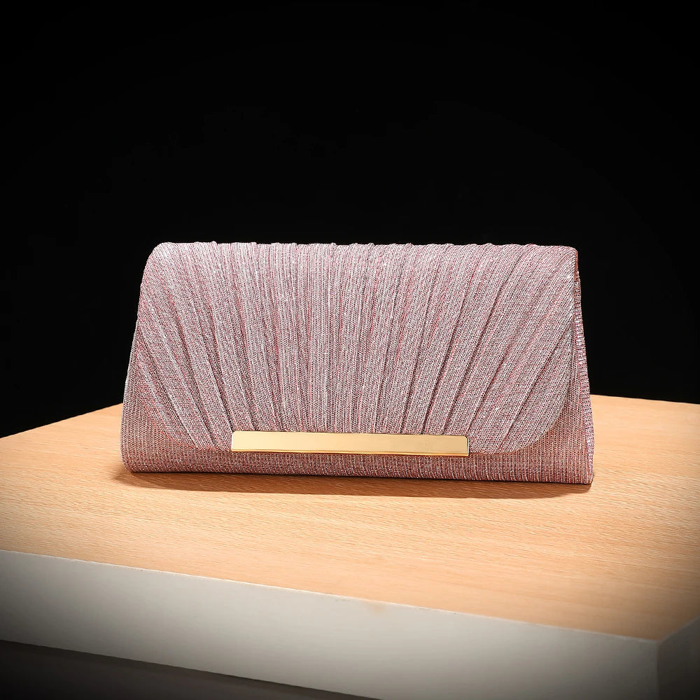 Luxury Wedding Envelop Clutch Bags Fashionable Chic Shiny Evening Bag Manual for Bridal ladies party hand bags