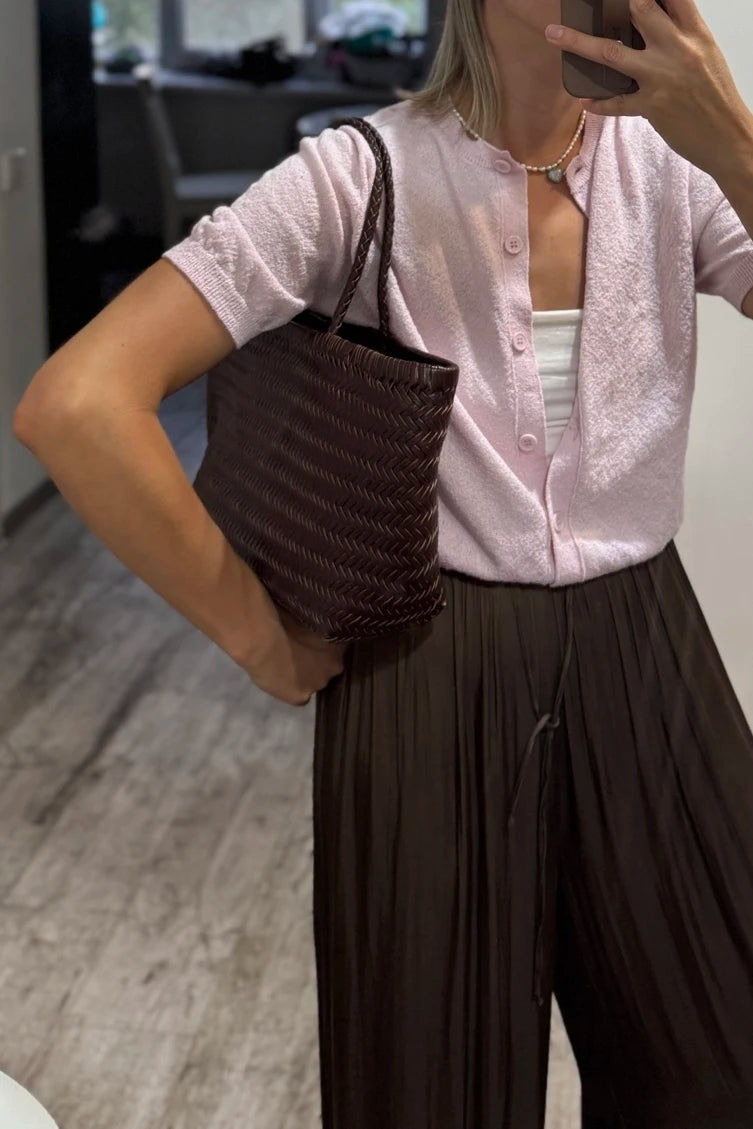Handbags Women's Genuine Leather Shoulder Bag Weaving Casual Shopping Bag Vintage Big Tote Purse Cowhide Cross Hand Bags Lady
