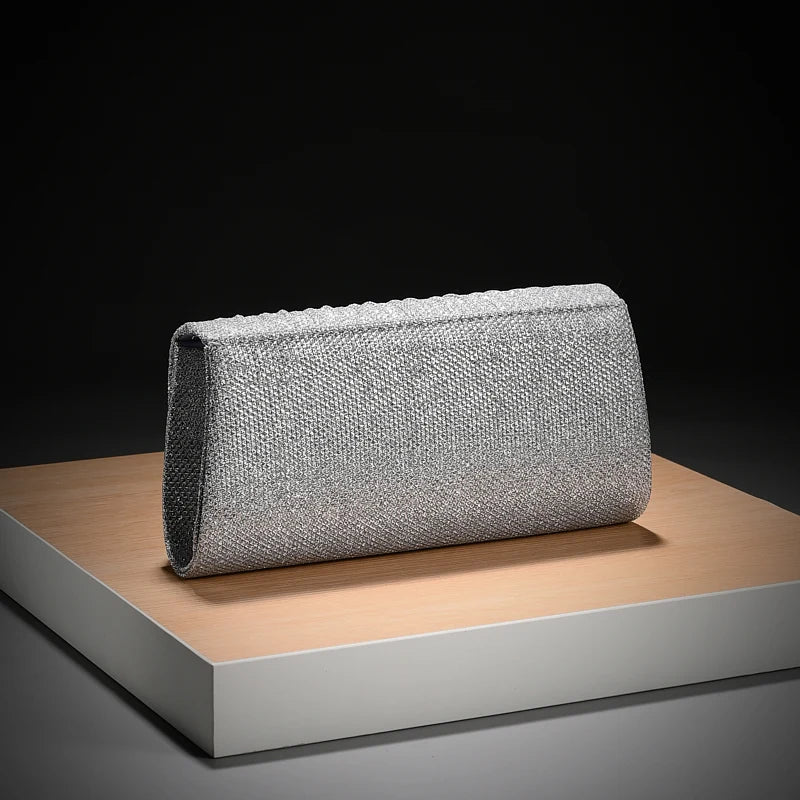 Luxury Wedding Envelop Clutch Bags Fashionable Chic Shiny Evening Bag Manual for Bridal ladies party hand bags
