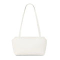 Luxury Women's Genuine Cowhide Leather Mini Shoulder Tote Bag Pebbled Leather Long Strap Underarm Handbag Minimalist Daily Purse